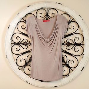 ELLE Sexy Sparkle Scoop Top